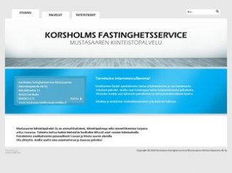 Korsholms Fastighetsservice-Mustasaaren Kiinteistöpalvelu Ab Oy